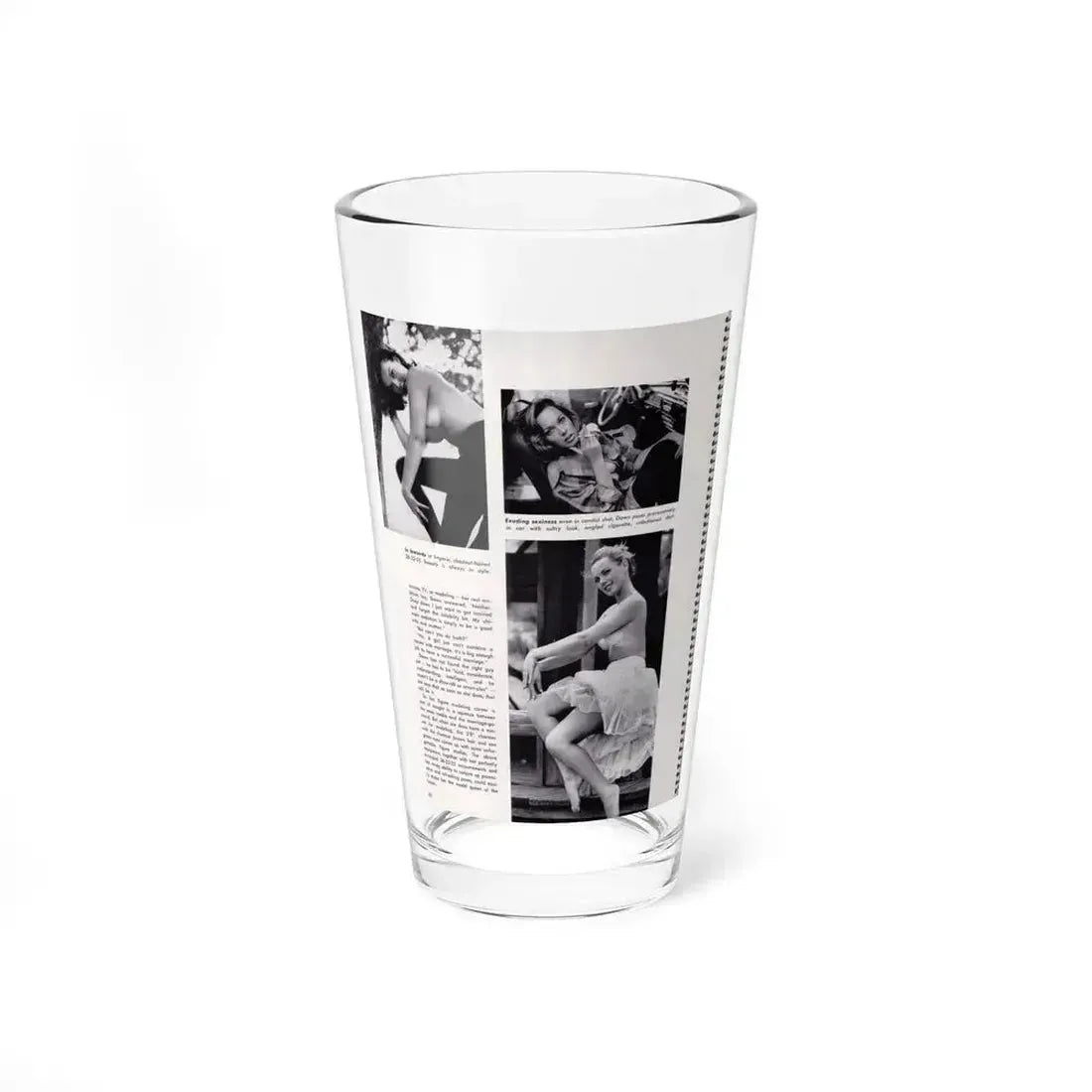 Dawn Richard #26 (Vintage Female Icon) Pint Glass 16oz 16oz - Go Mug Yourself