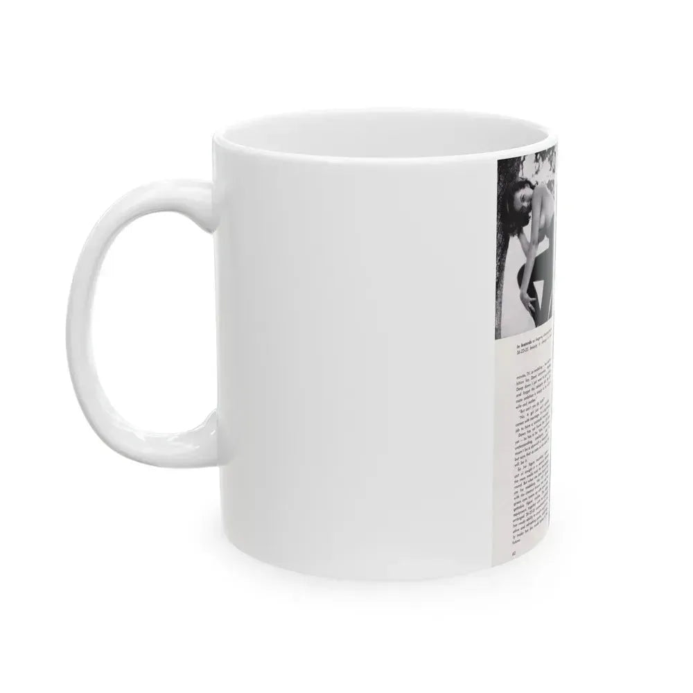 Dawn Richard #26 (Vintage Female Icon) White Coffee Mug - Go Mug Yourself