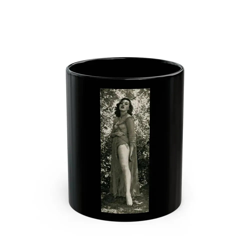 Dawn Richard #28 (Vintage Female Icon) Black Coffee Mug 11oz - Go Mug Yourself