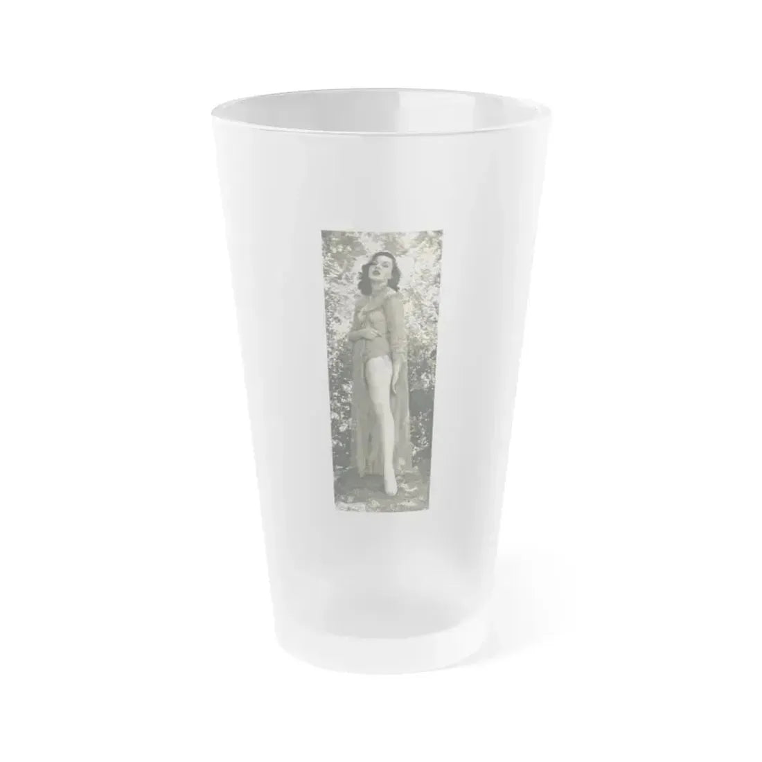 Dawn Richard #28 (Vintage Female Icon) Frosted Pint Glass 16oz 16oz Frosted - Go Mug Yourself