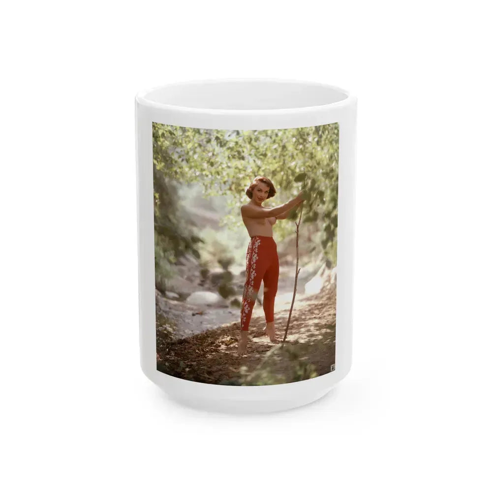 Dawn Richard #30 (Vintage Female Icon) White Coffee Mug 15oz - Go Mug Yourself