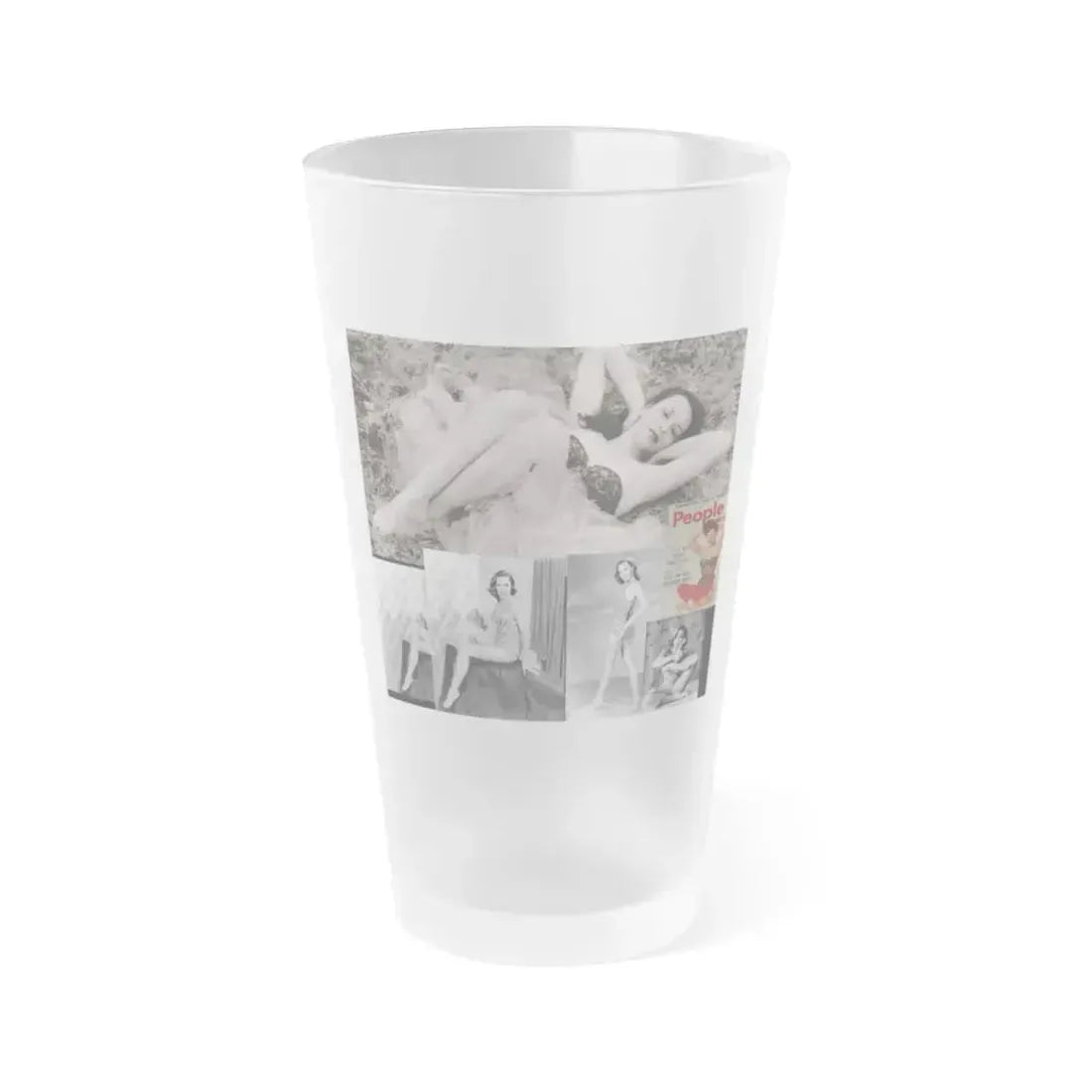Dawn Richard #32 (Vintage Female Icon) Frosted Pint Glass 16oz 16oz Frosted - Go Mug Yourself