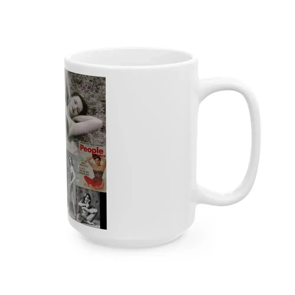 Dawn Richard #32 (Vintage Female Icon) White Coffee Mug - Go Mug Yourself