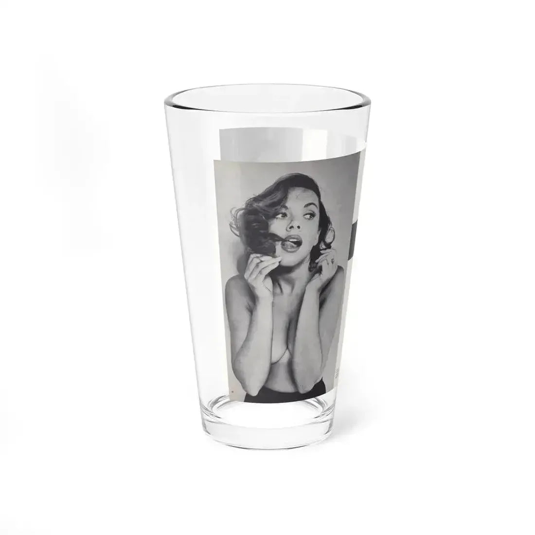 Dawn Richard #45 - Pages 20 & 21 Including Pages 1 & 2 of 4 with, 3 B&W Photos+Article from Adam Mag. '58 - Photo (Vintage Female Icon) Pint Glass 16oz - Go Mug Yourself