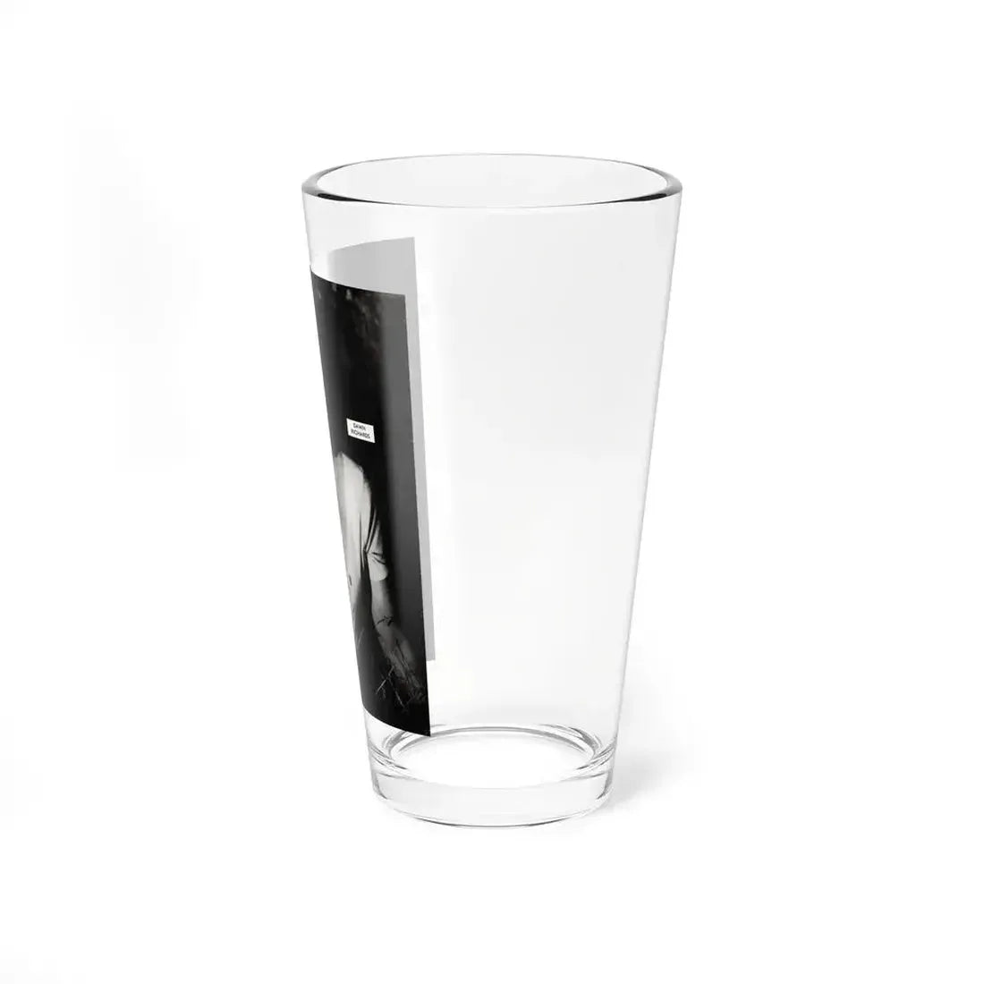 Dawn Richard #79 - Bachelor Pin-Ups Issue #01 Mag. '57 - 1 B&W Photo reverse side of back cover (Vintage Female Icon) Pint Glass 16oz - Go Mug Yourself