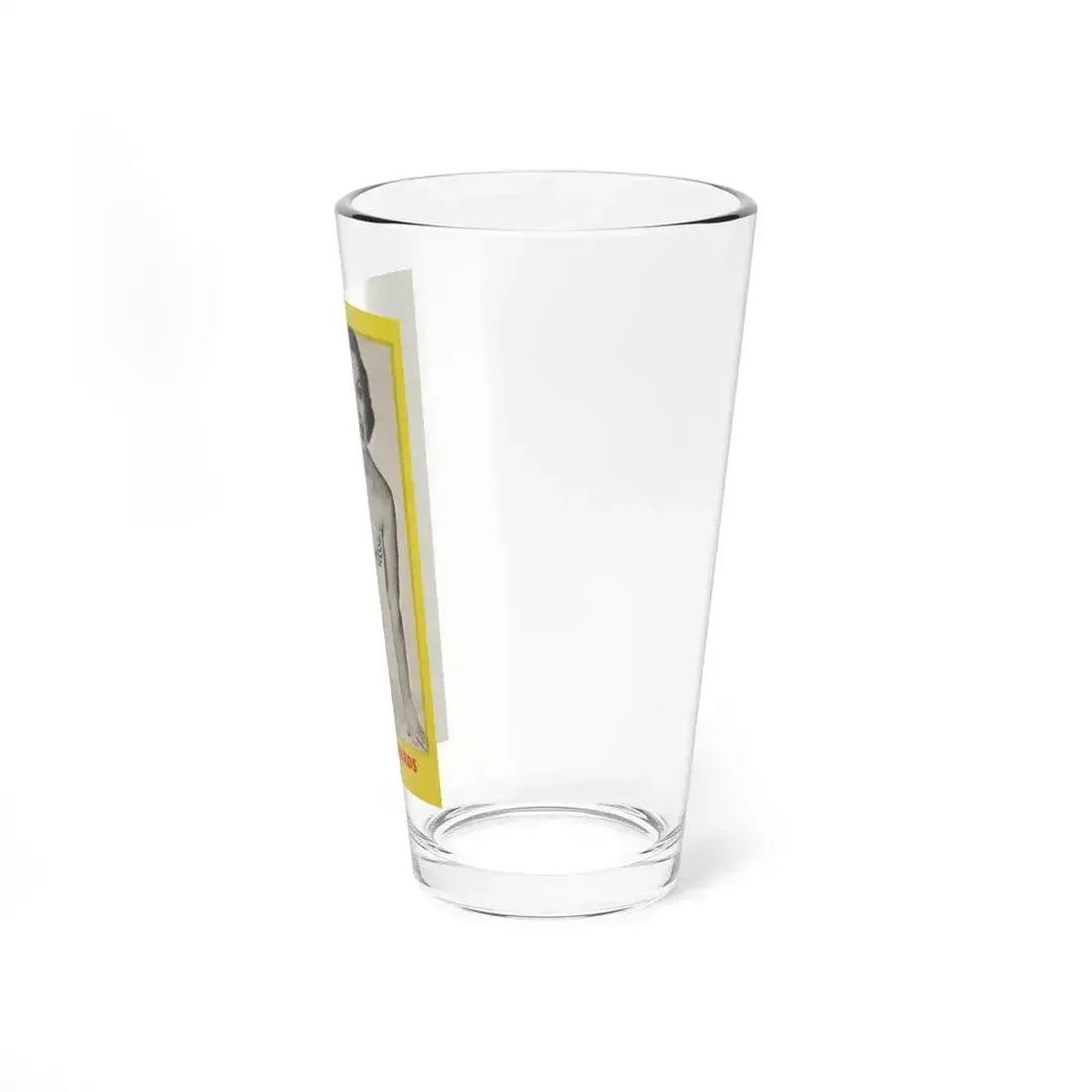 Dawn Richard #80 - Dawn on back of PICTURE SCOPE Digest Mag. May '57 (Vintage Female Icon) Pint Glass 16oz - Go Mug Yourself