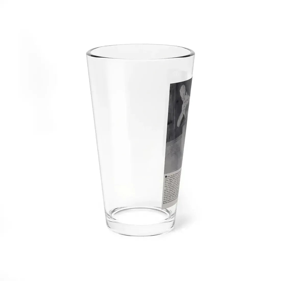 Dawn Richard #83 - Dawn on inside cover here also back with, 5 Page Spread from Mermaid Mag. Vol. 1 No. 3 '58 (Vintage Female Icon) Pint Glass 16oz - Go Mug Yourself