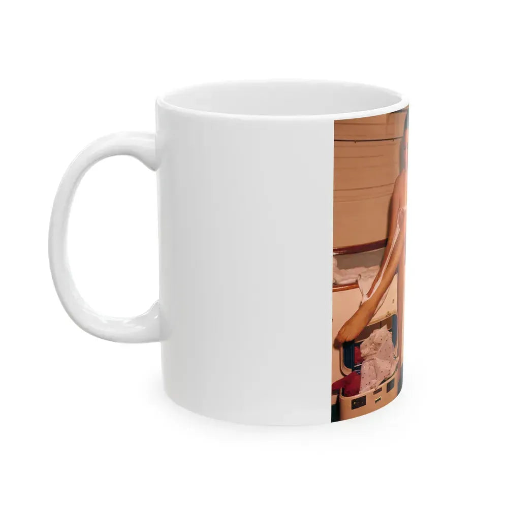 Dawn Richard #91 (Vintage Female Icon) White Coffee Mug - Go Mug Yourself