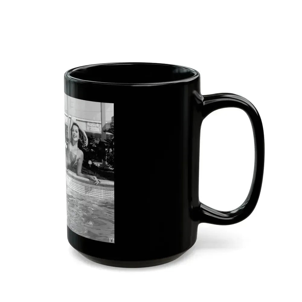 Dawn Richard #93 (Vintage Female Icon) Black Coffee Mug - Go Mug Yourself