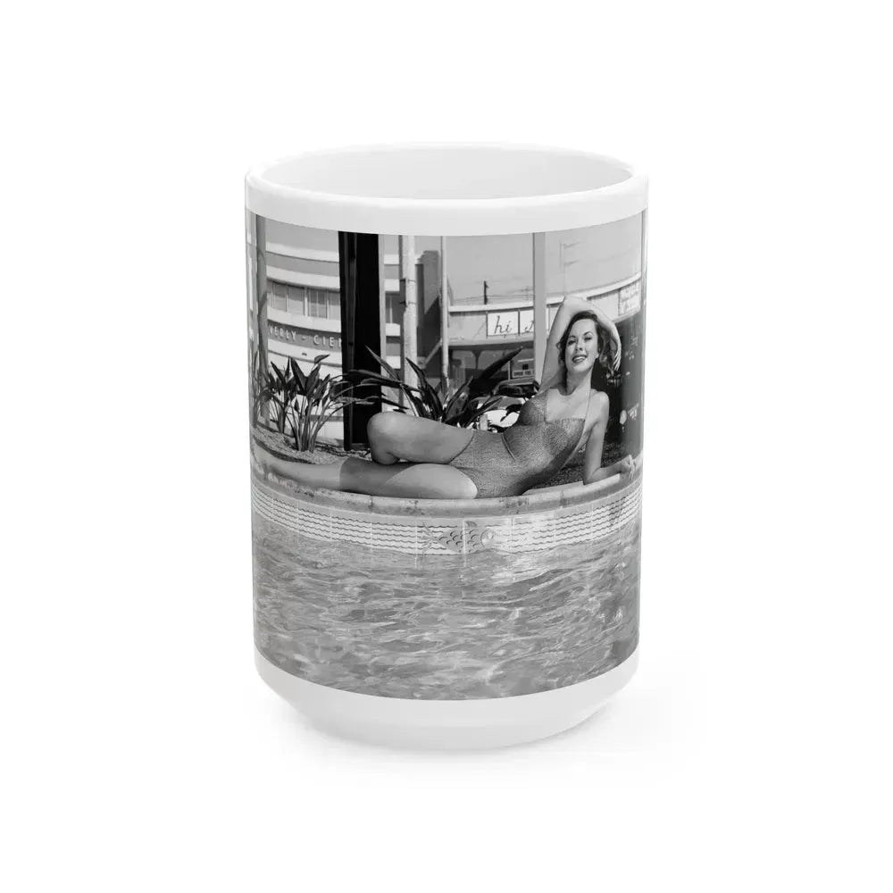 Dawn Richard #93 (Vintage Female Icon) White Coffee Mug 15oz - Go Mug Yourself