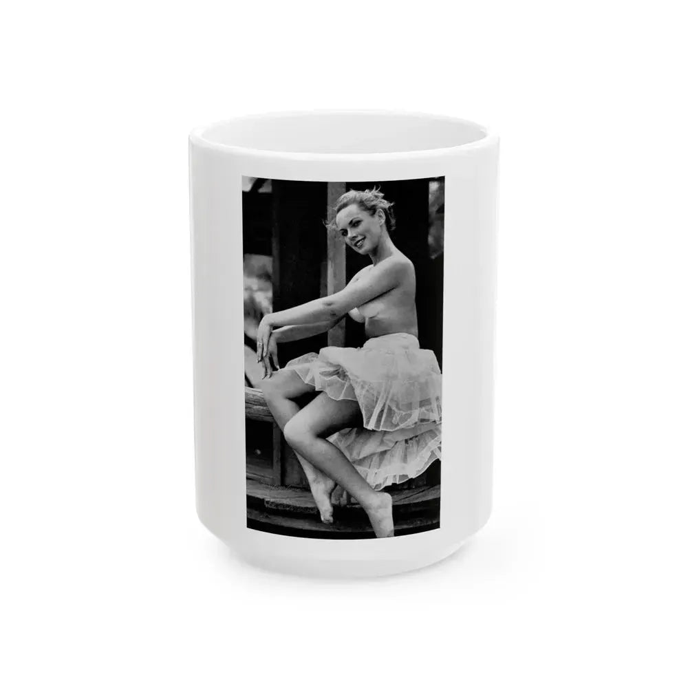 Dawn Richard #95 (Vintage Female Icon) White Coffee Mug 15oz - Go Mug Yourself