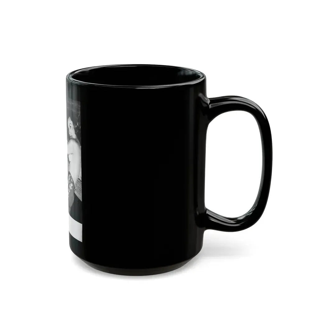 Dawn Richard #96 (Vintage Female Icon) Black Coffee Mug - Go Mug Yourself