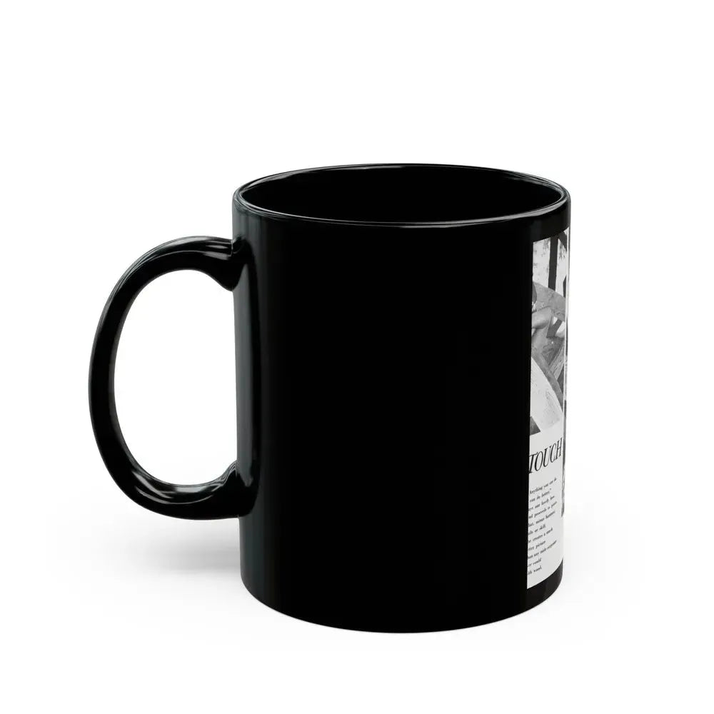 Dawn Richard #96 (Vintage Female Icon) Black Coffee Mug - Go Mug Yourself