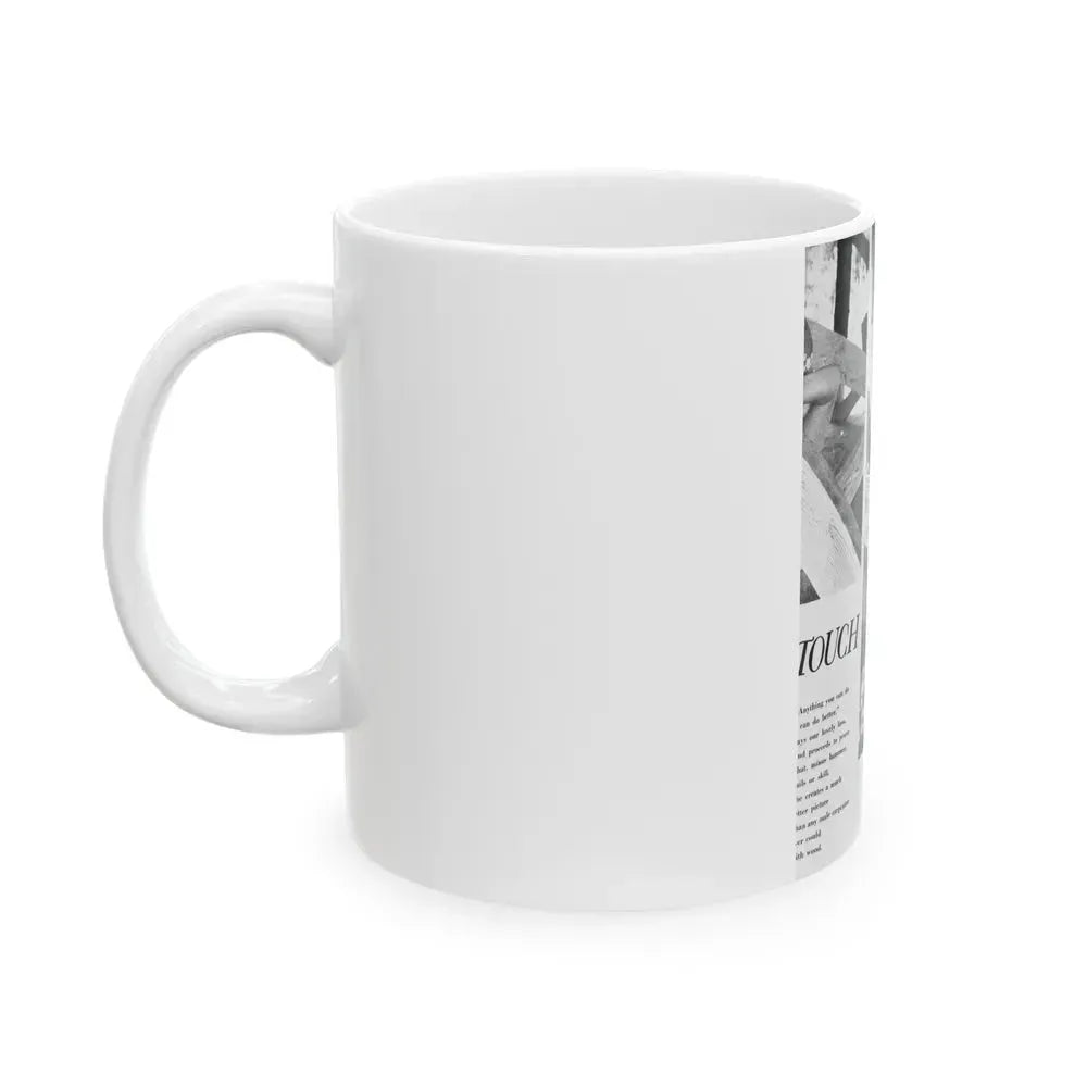Dawn Richard #96 (Vintage Female Icon) White Coffee Mug - Go Mug Yourself