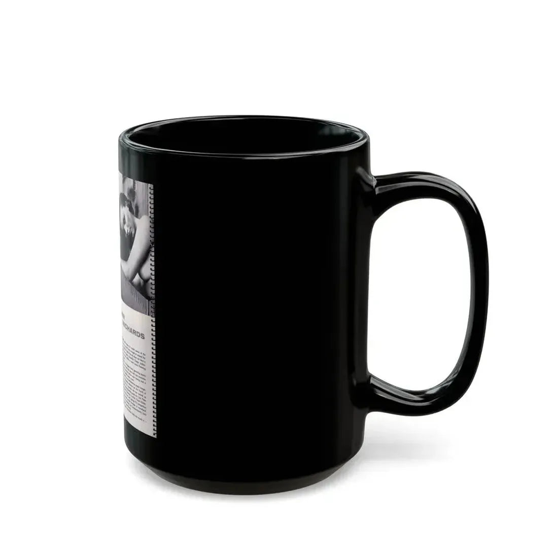 Dawn Richard #97 - Modern Man 1960 Yearbook Queens (Vintage Female Icon) Black Coffee Mug - Go Mug Yourself