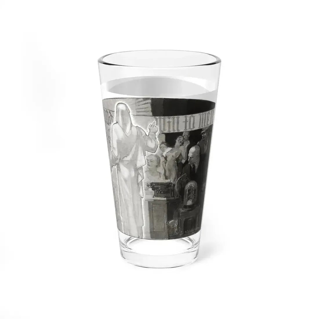 Dawns on Our World at the Crossroads, Cosmopolitan, January 1934 - Pint Glass 16oz - Go Mug Yourself