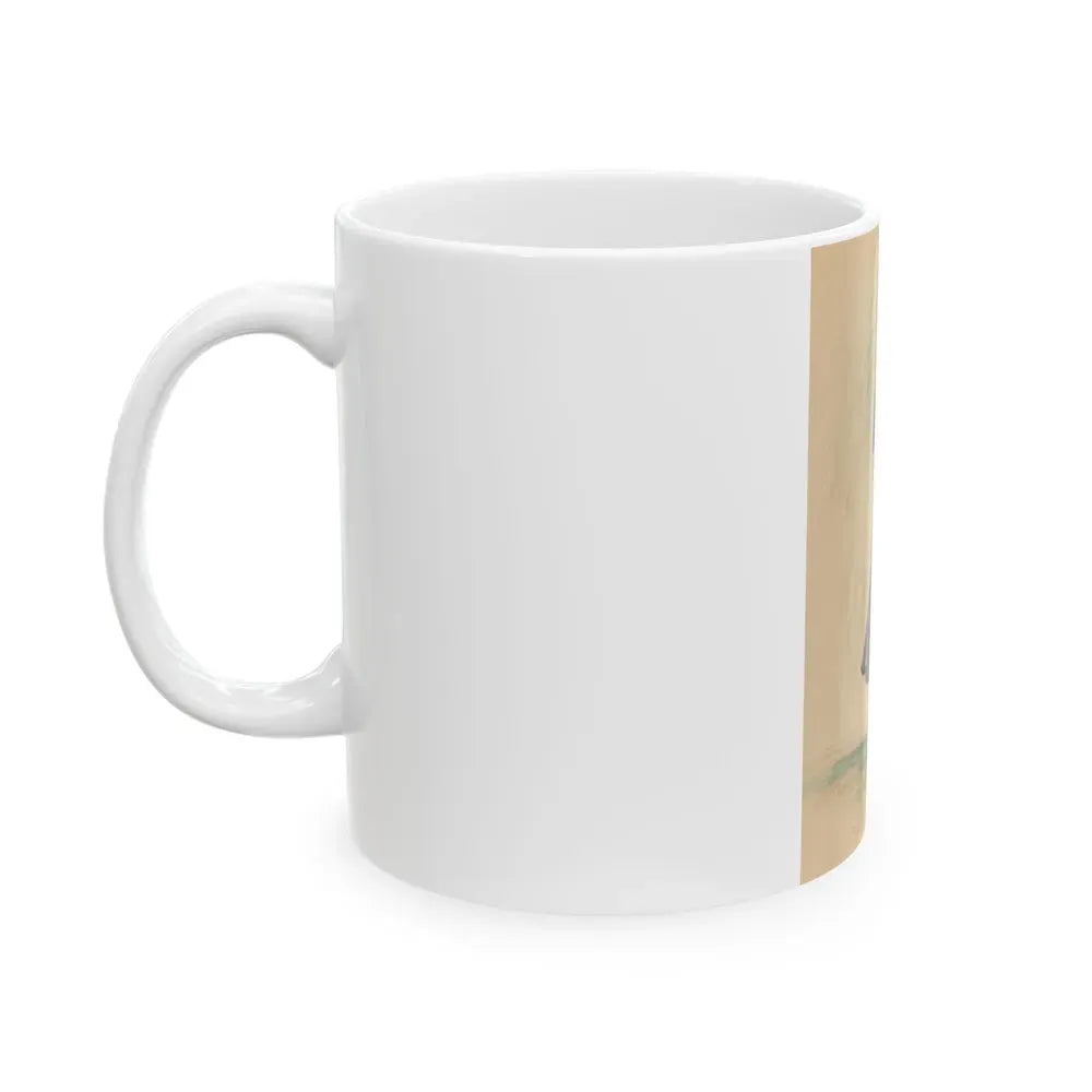 Day and Evening costume designs (1) - White Coffee Mug - Go Mug Yourself