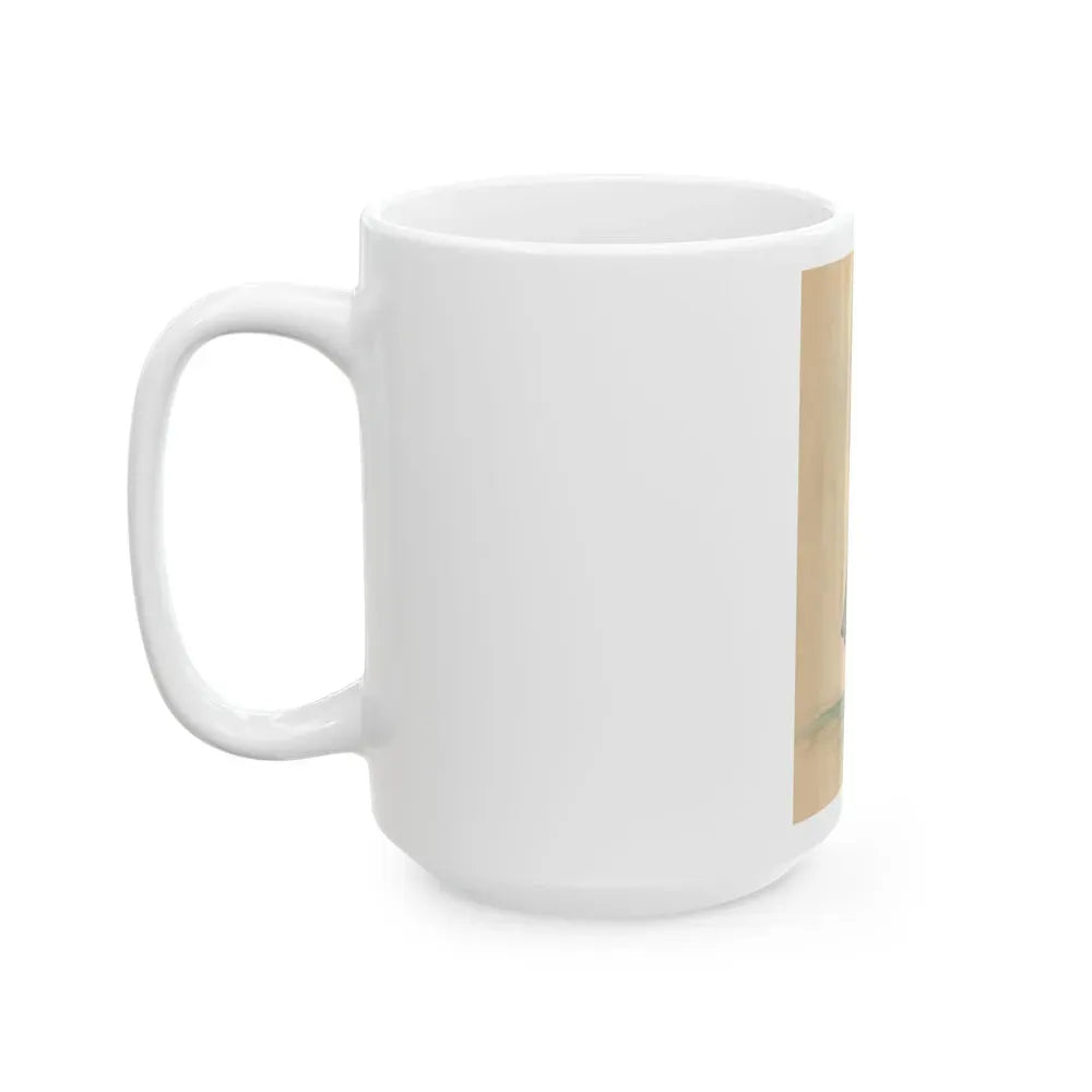 Day and Evening costume designs (1) - White Coffee Mug - Go Mug Yourself