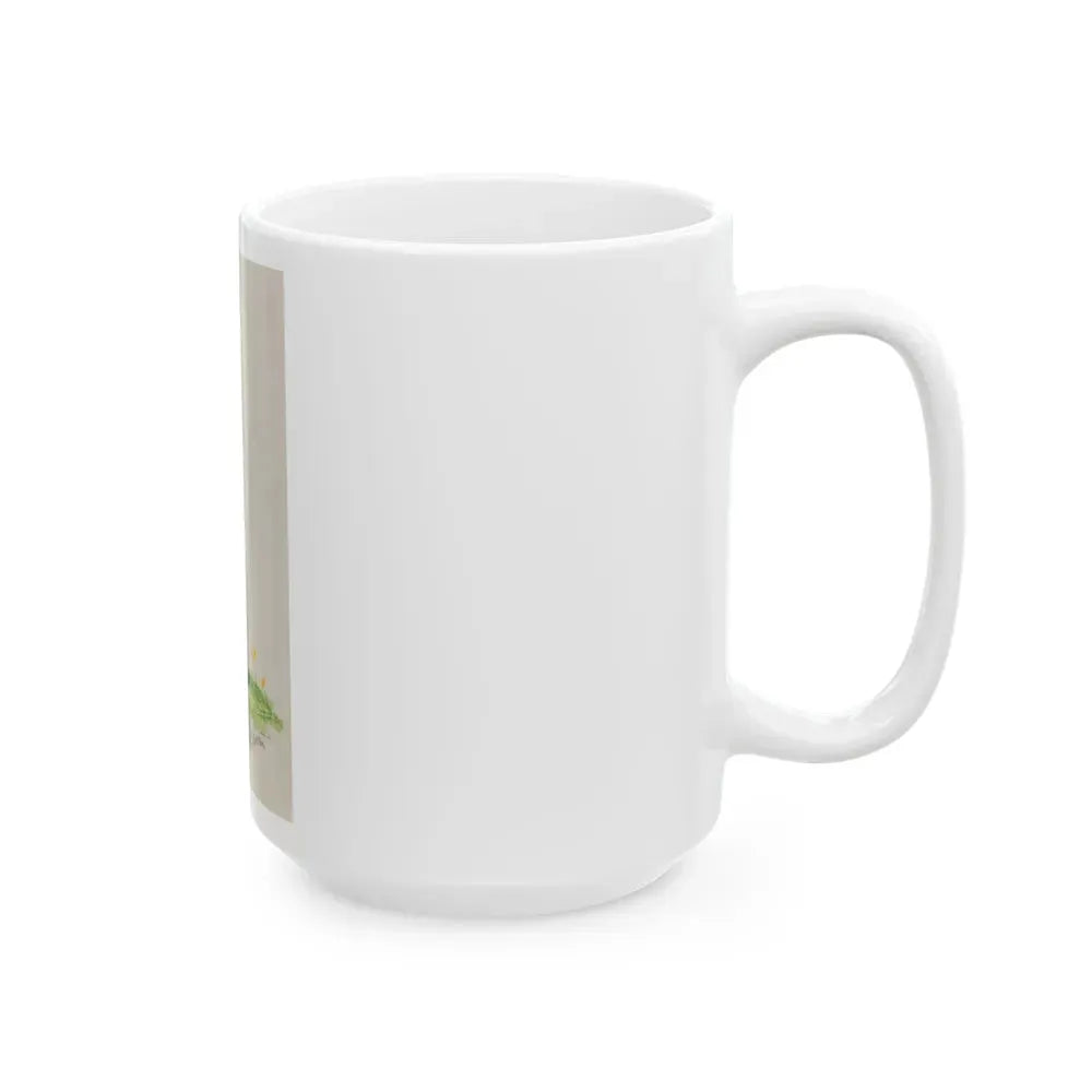 Day and Evening costume designs (2) - White Coffee Mug - Go Mug Yourself