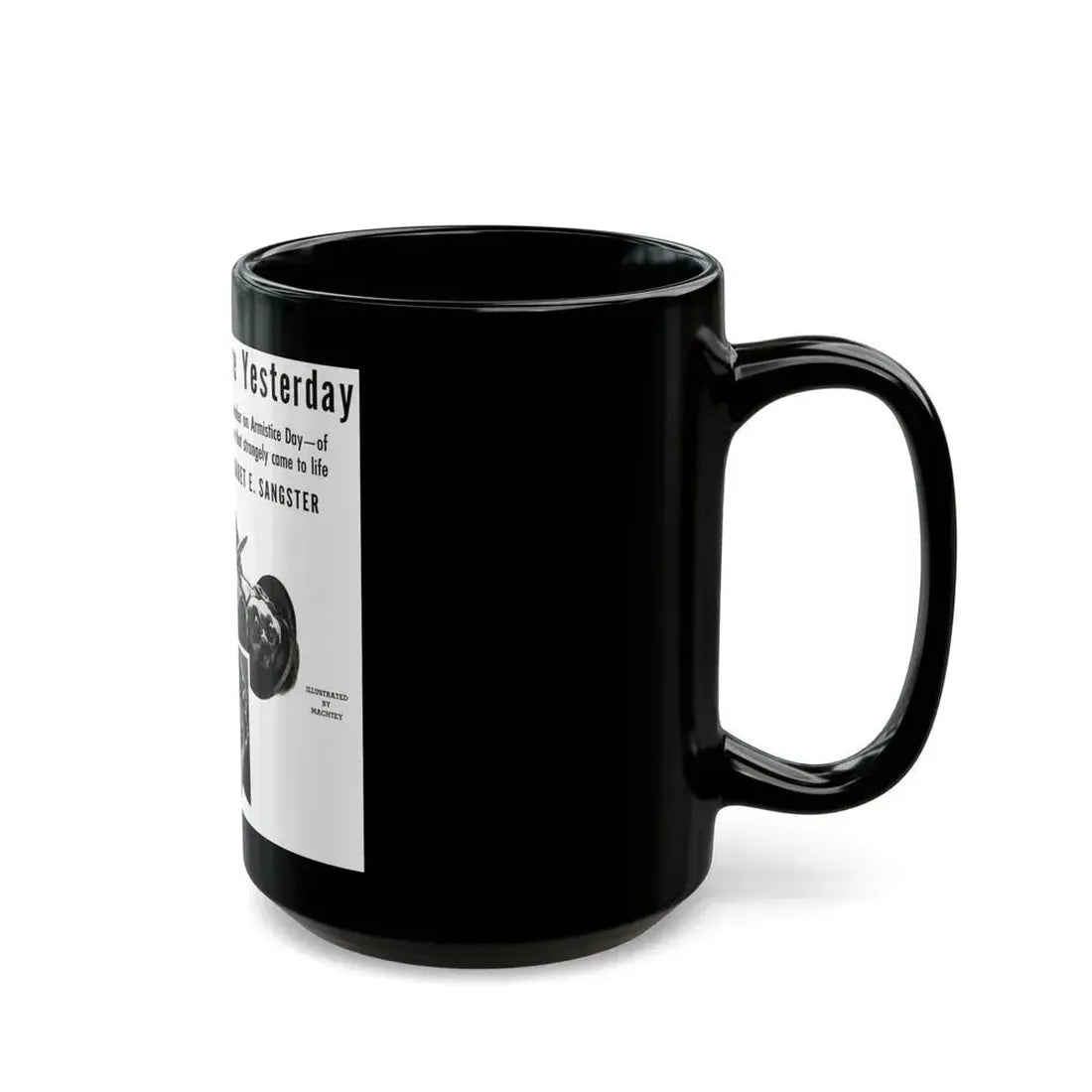 Day Before Yesterday, Liberty magazine, November 12, 1938 - Black Coffee Mug - Go Mug Yourself