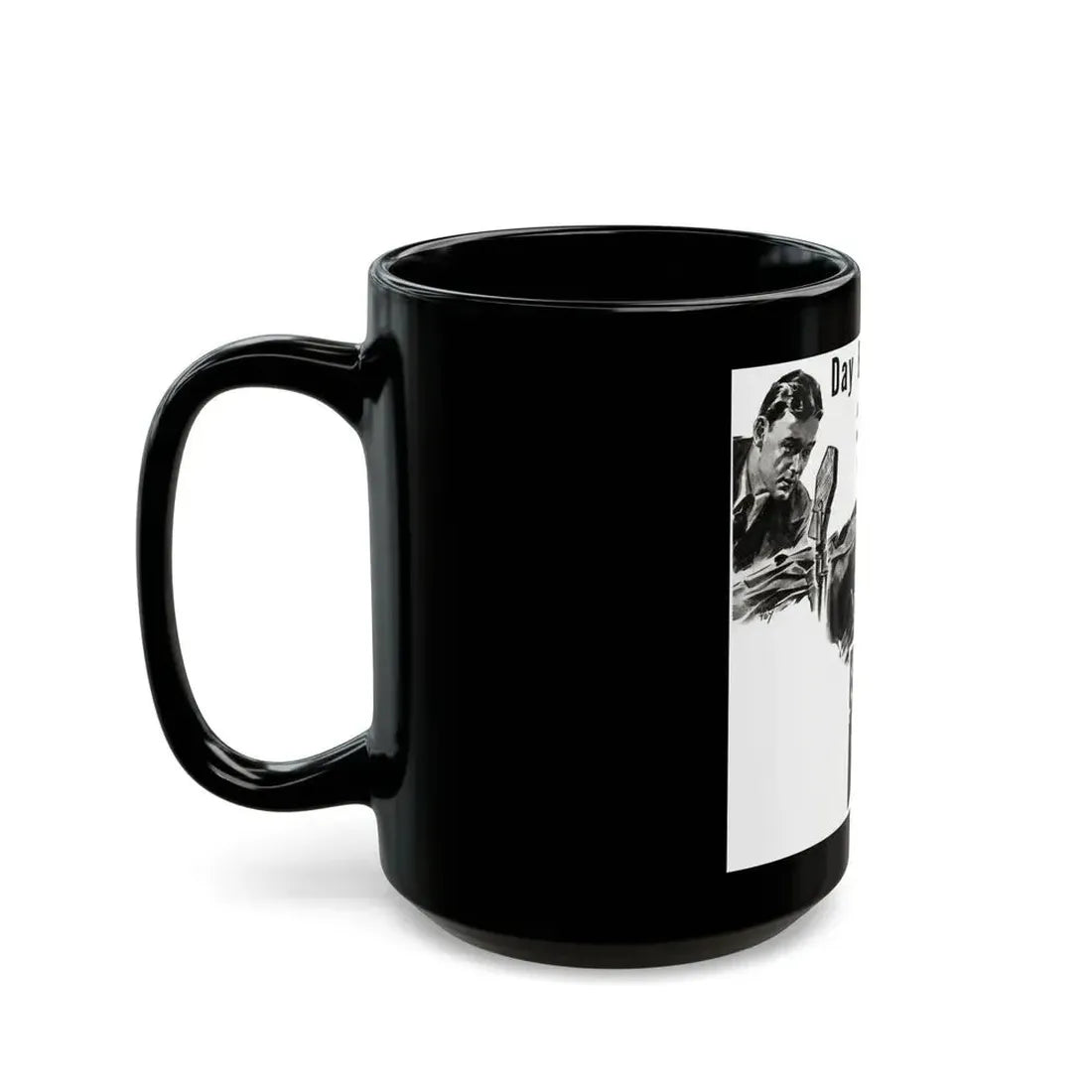 Day Before Yesterday, Liberty magazine, November 12, 1938 - Black Coffee Mug - Go Mug Yourself