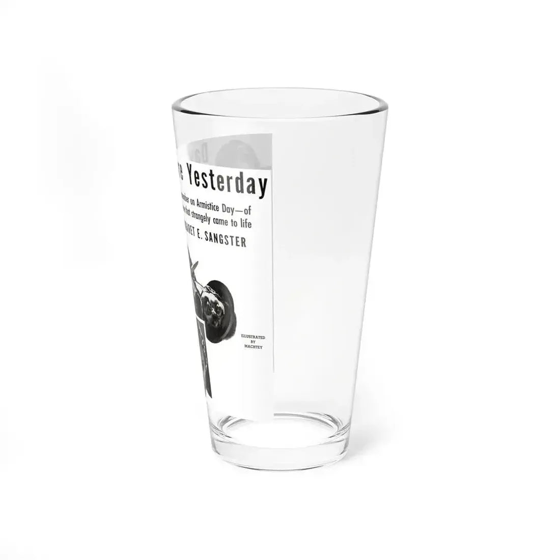 Day Before Yesterday, Liberty magazine, November 12, 1938 - Pint Glass 16oz - Go Mug Yourself