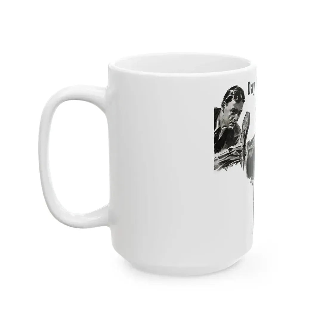 Day Before Yesterday, Liberty magazine, November 12, 1938 - White Coffee Mug - Go Mug Yourself