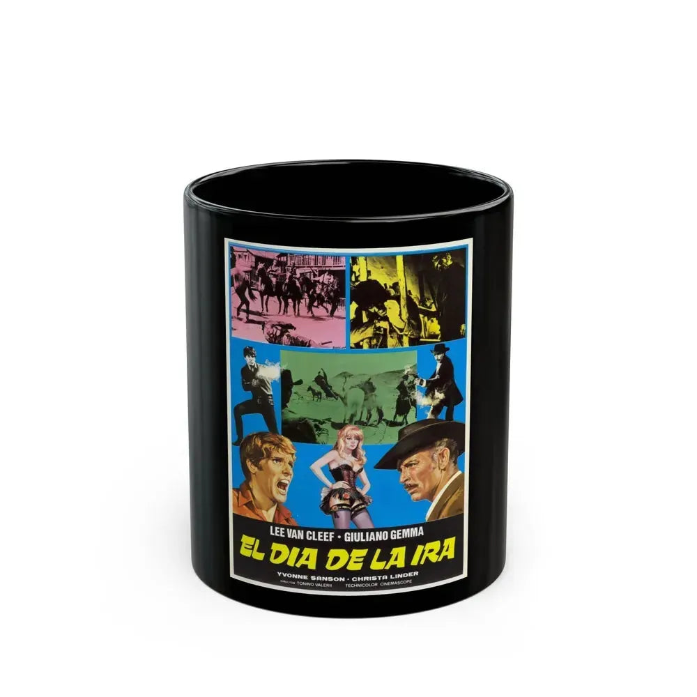 DAY OF ANGER (SPANISH) 1967 Movie Poster - Black Coffee Mug 11oz - Go Mug Yourself