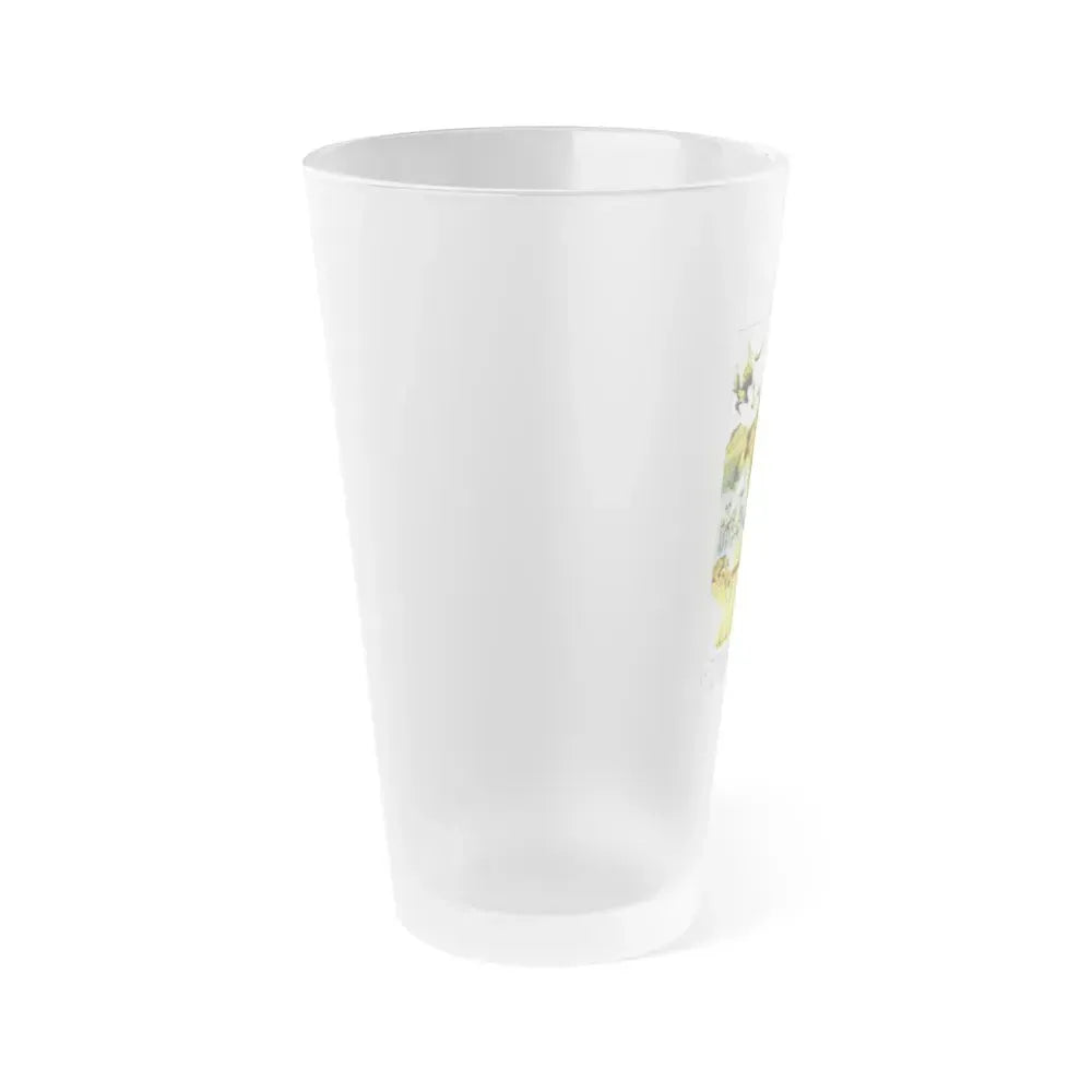 DAY OF THE ANIMALS 1977 Movie Poster - Frosted Pint Glass 16oz - Go Mug Yourself