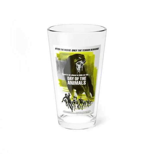 DAY OF THE ANIMALS (2) 1977 Movie Poster - Pint Glass 16oz 16oz - Go Mug Yourself