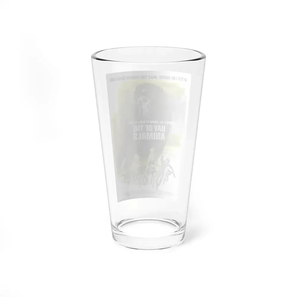 DAY OF THE ANIMALS (2) 1977 Movie Poster - Pint Glass 16oz - Go Mug Yourself