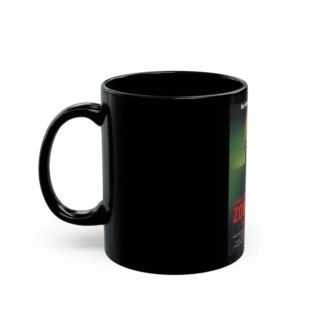 DAY OF THE DEAD (GERMAN) 1985 Movie Poster - Black Coffee Mug - Go Mug Yourself