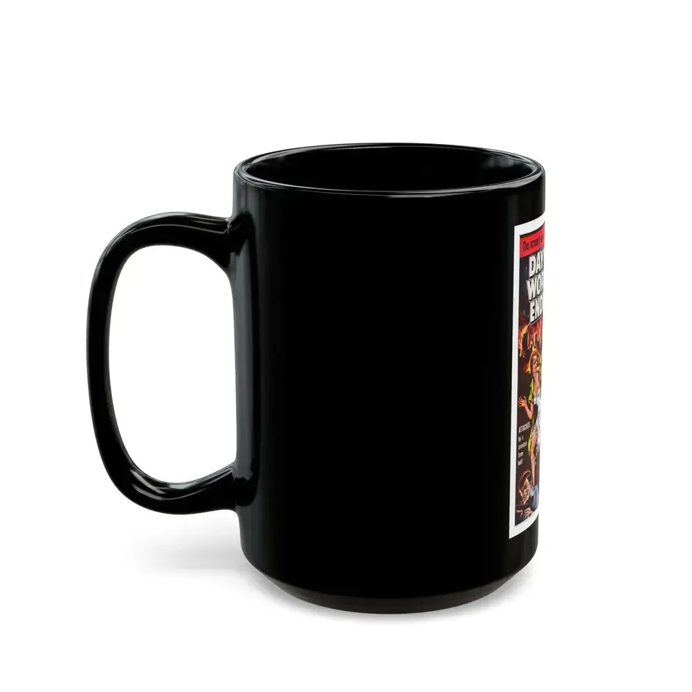 DAY THE WORLD ENDED 1955 Movie Poster - Black Coffee Mug - Go Mug Yourself