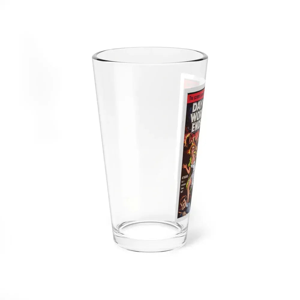 DAY THE WORLD ENDED 1955 Movie Poster - Pint Glass 16oz - Go Mug Yourself