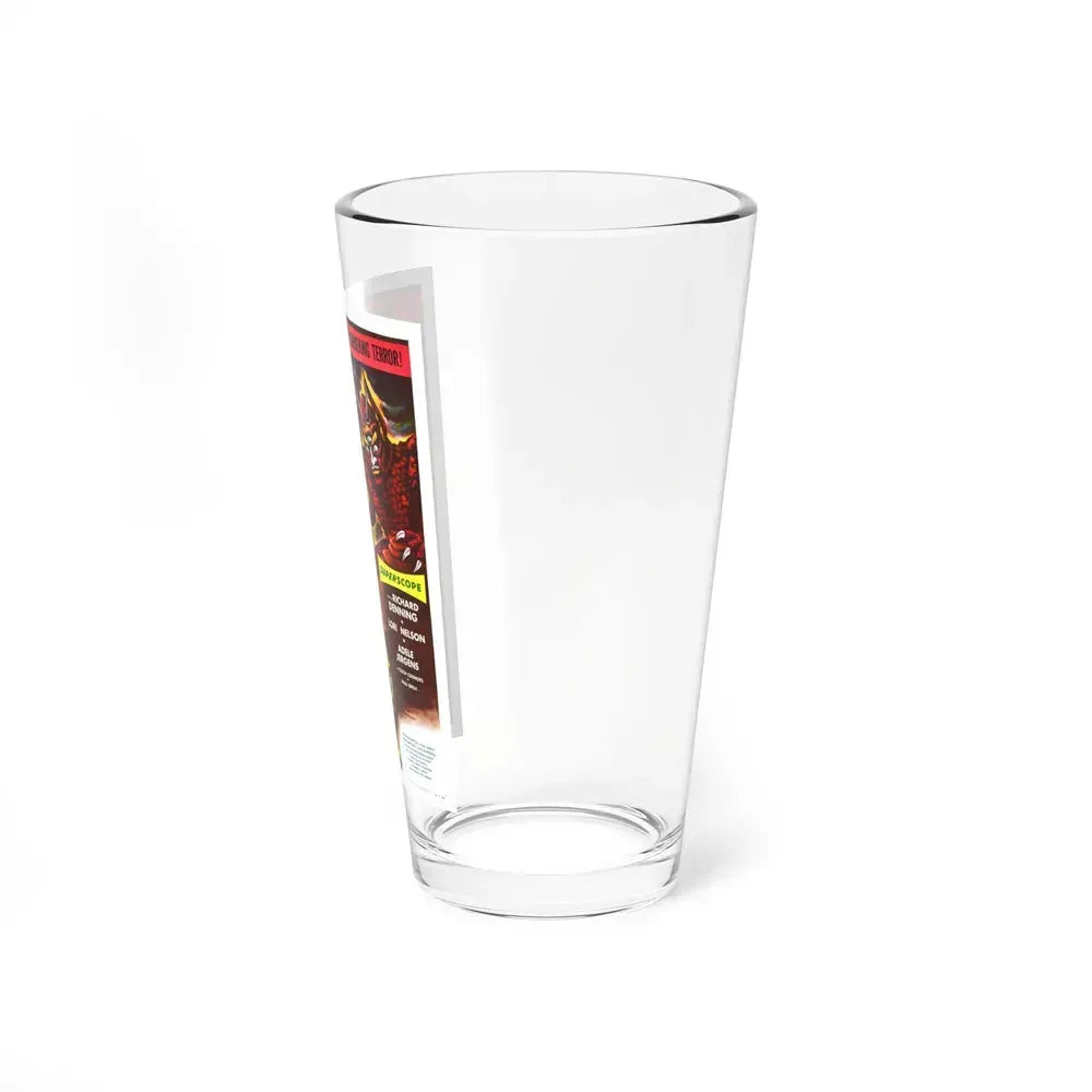 DAY THE WORLD ENDED 1955 Movie Poster - Pint Glass 16oz - Go Mug Yourself