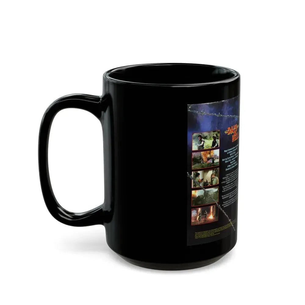 DAYS OF HELL (VHS COVER) - Black Coffee Mug - Go Mug Yourself