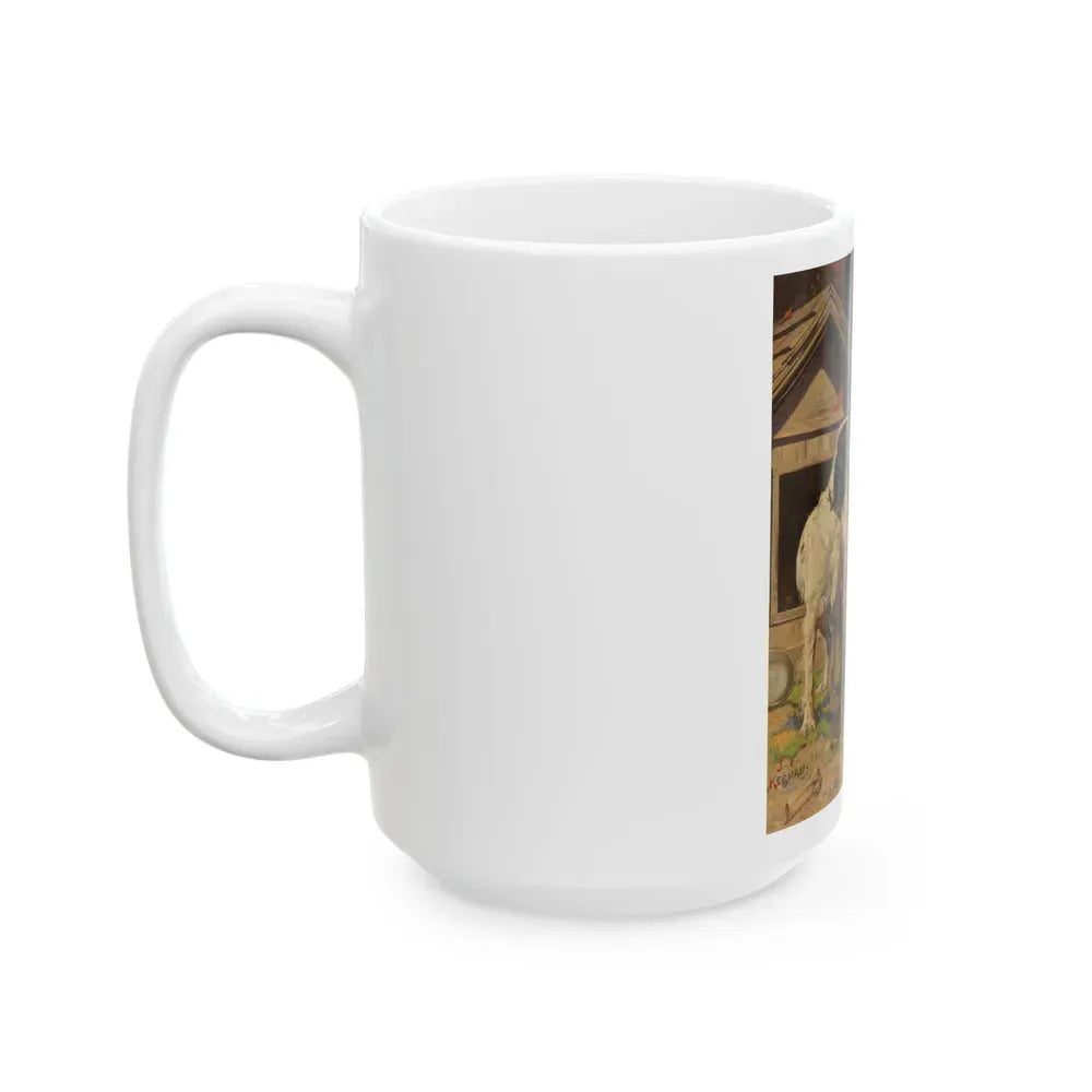 DB&M's Royal Bohemian Beer advertisement, circa 1940 - White Coffee Mug - Go Mug Yourself