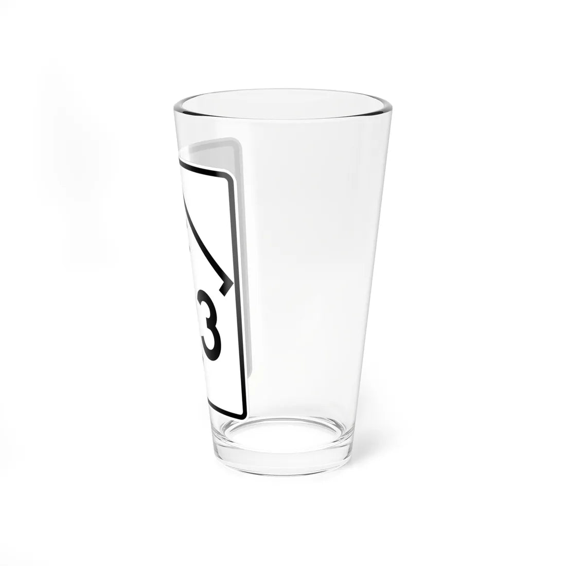 DC-193 (Washington D.C.) (Road Sign) Pint Glass 16oz - Go Mug Yourself