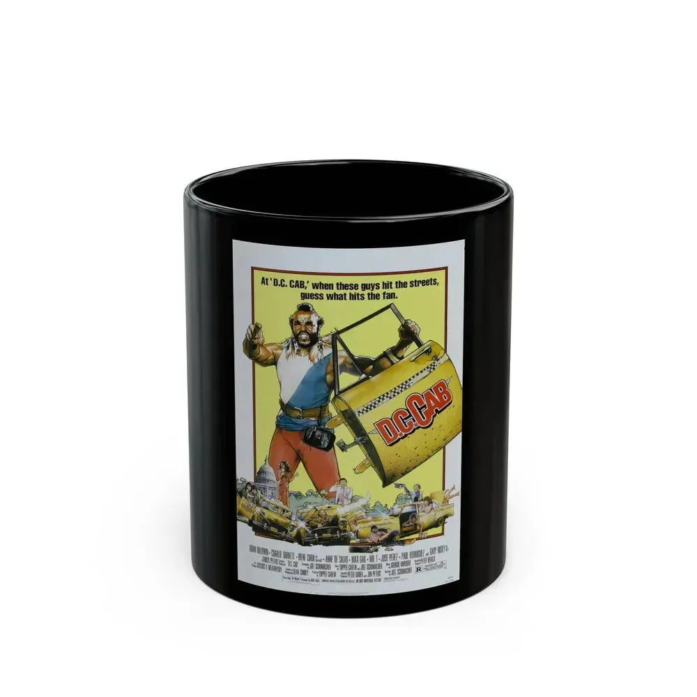 DC CAB 1983 Movie Poster - Black Coffee Mug 11oz - Go Mug Yourself