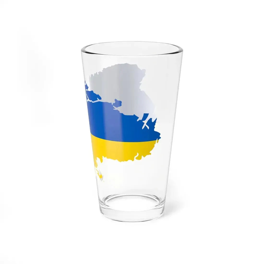 De-facto flag map of Ukraine March 20 2022 (Ukraine) Pint Glass 16oz - Go Mug Yourself