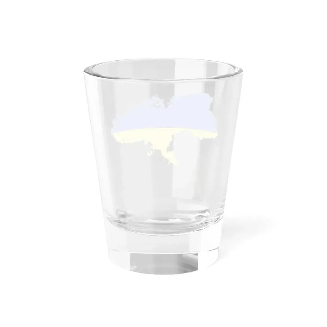 De-facto flag map of Ukraine March 20 2022 (Ukraine) Shot Glass 1.5oz - Go Mug Yourself