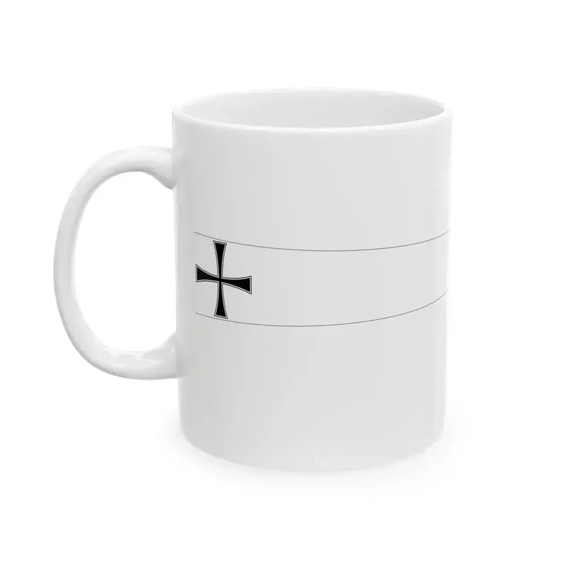 DE Naval Masthead pennant 1935 (Germany) White Coffee Mug - Go Mug Yourself