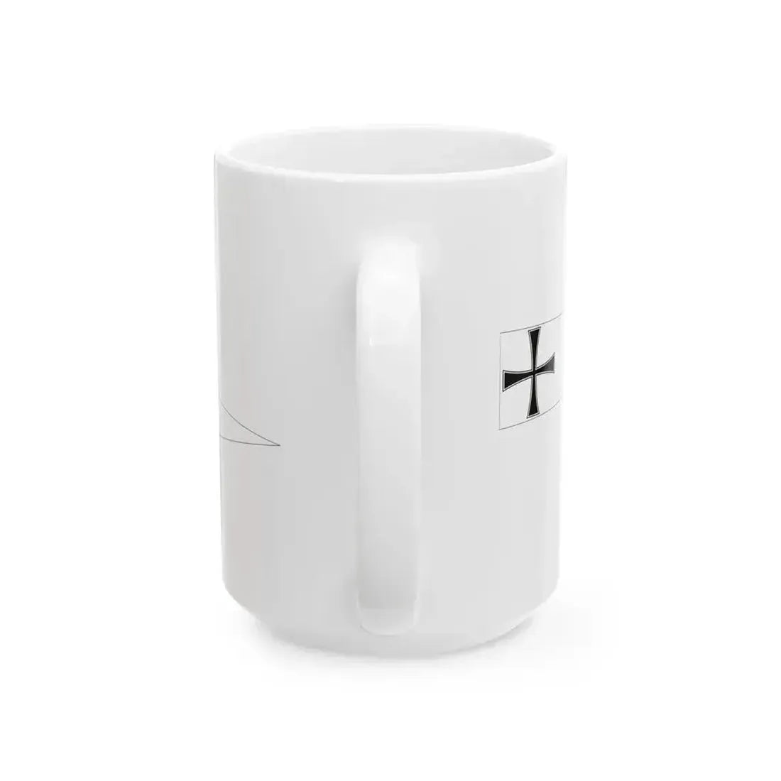 DE Naval Masthead pennant 1935 (Germany) White Coffee Mug - Go Mug Yourself