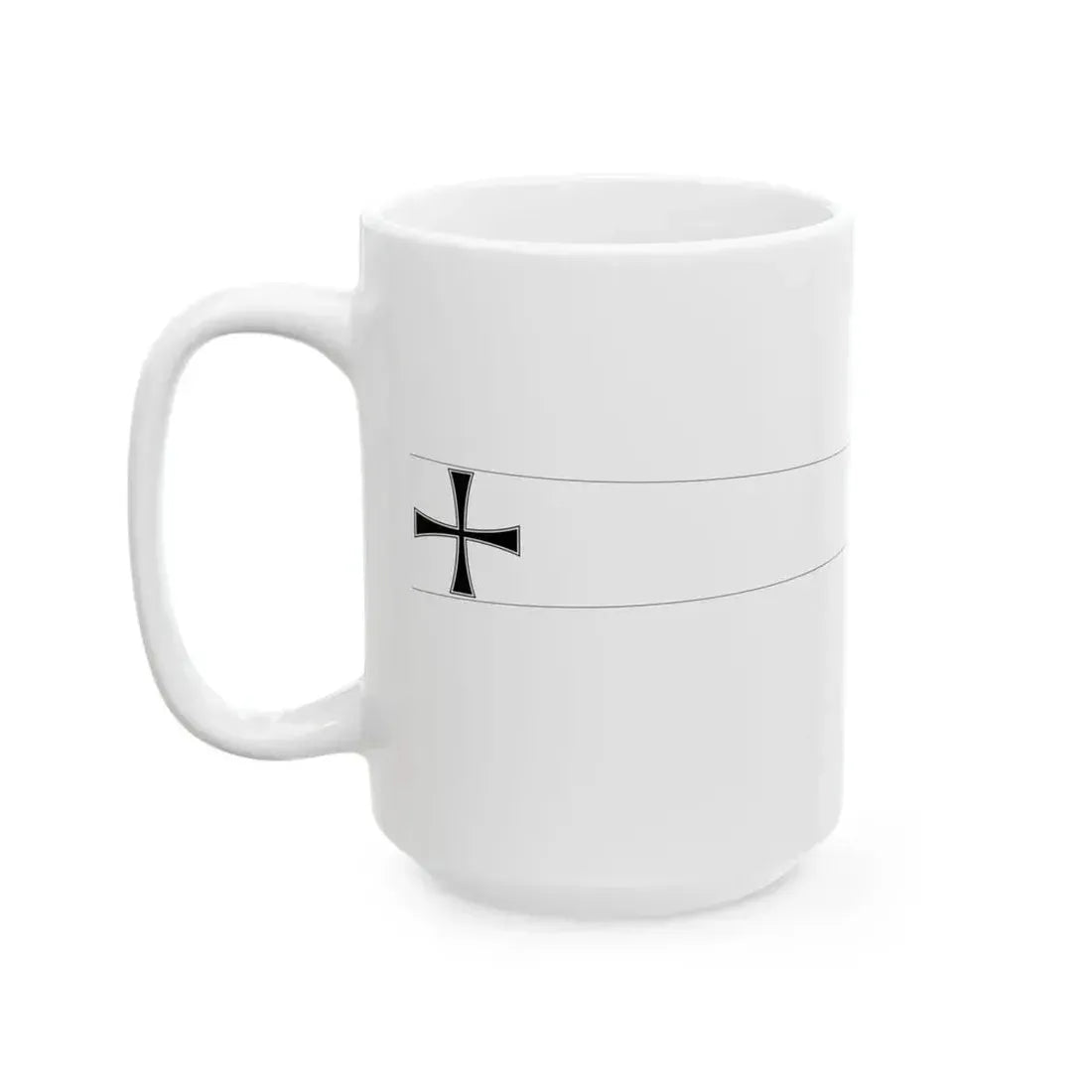 DE Naval Masthead pennant 1935 (Germany) White Coffee Mug - Go Mug Yourself