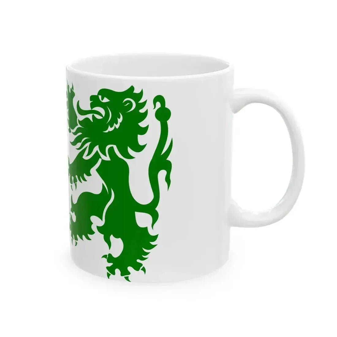 De Panne vlag (Belgium) White Coffee Mug - Go Mug Yourself