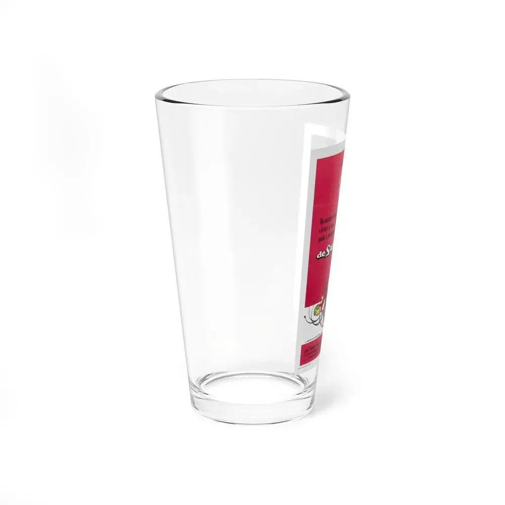 DE SADE 1969 Movie Poster - Pint Glass 16oz - Go Mug Yourself