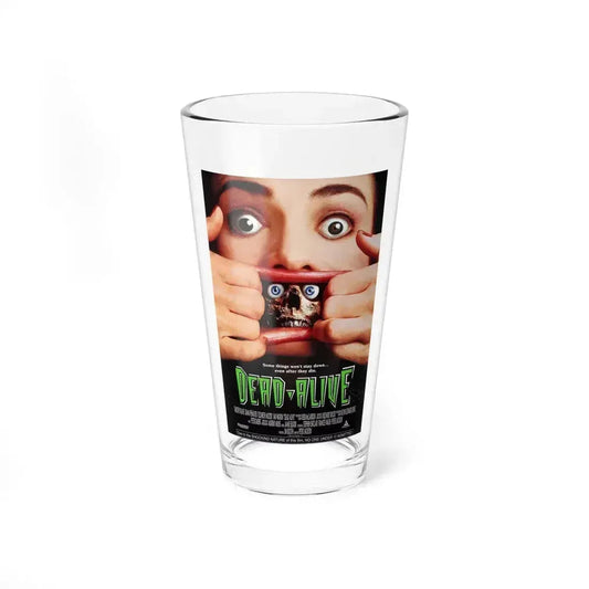 DEAD-ALIVE (BRAINDEAD) 1992 Movie Poster - Pint Glass 16oz 16oz - Go Mug Yourself