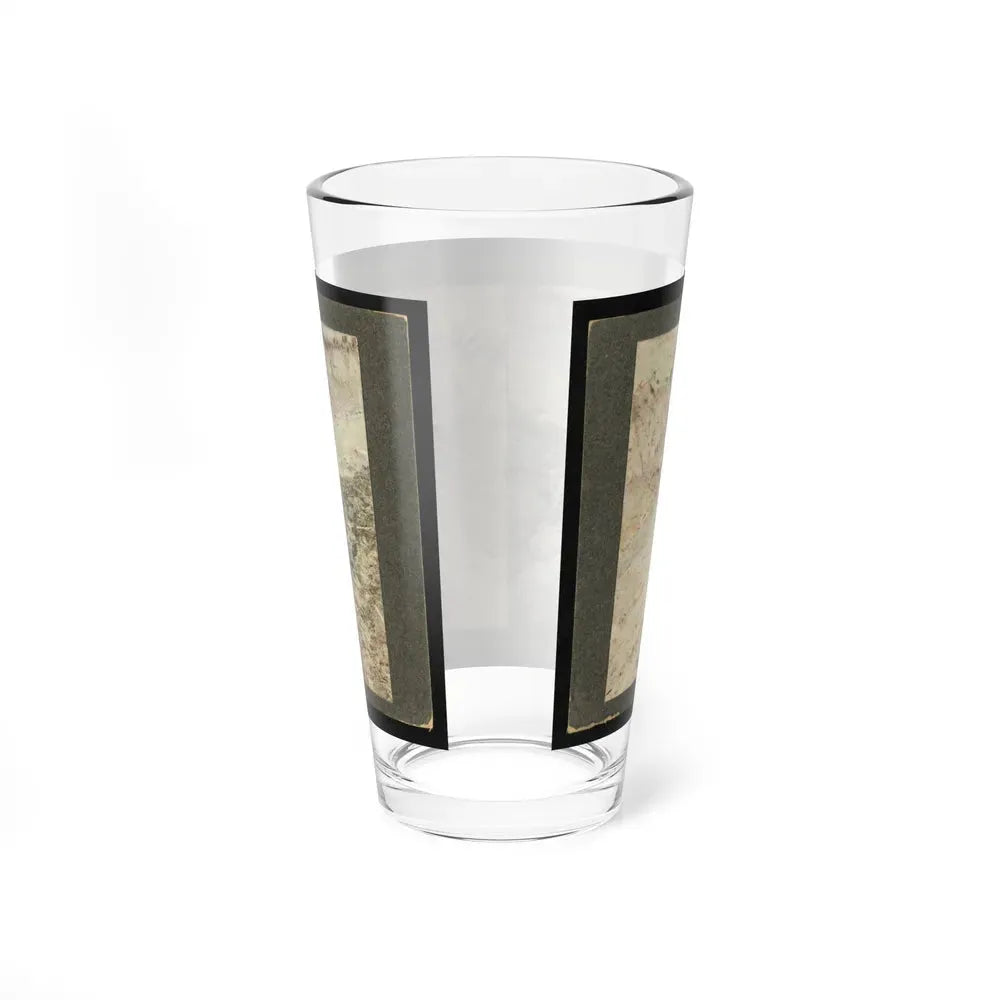 Dead Confederate Soldier In The Trenches Of Fort Mahone, Petersburg, Virginia 001 (U.S. Civil War) Pint Glass 16oz - Go Mug Yourself