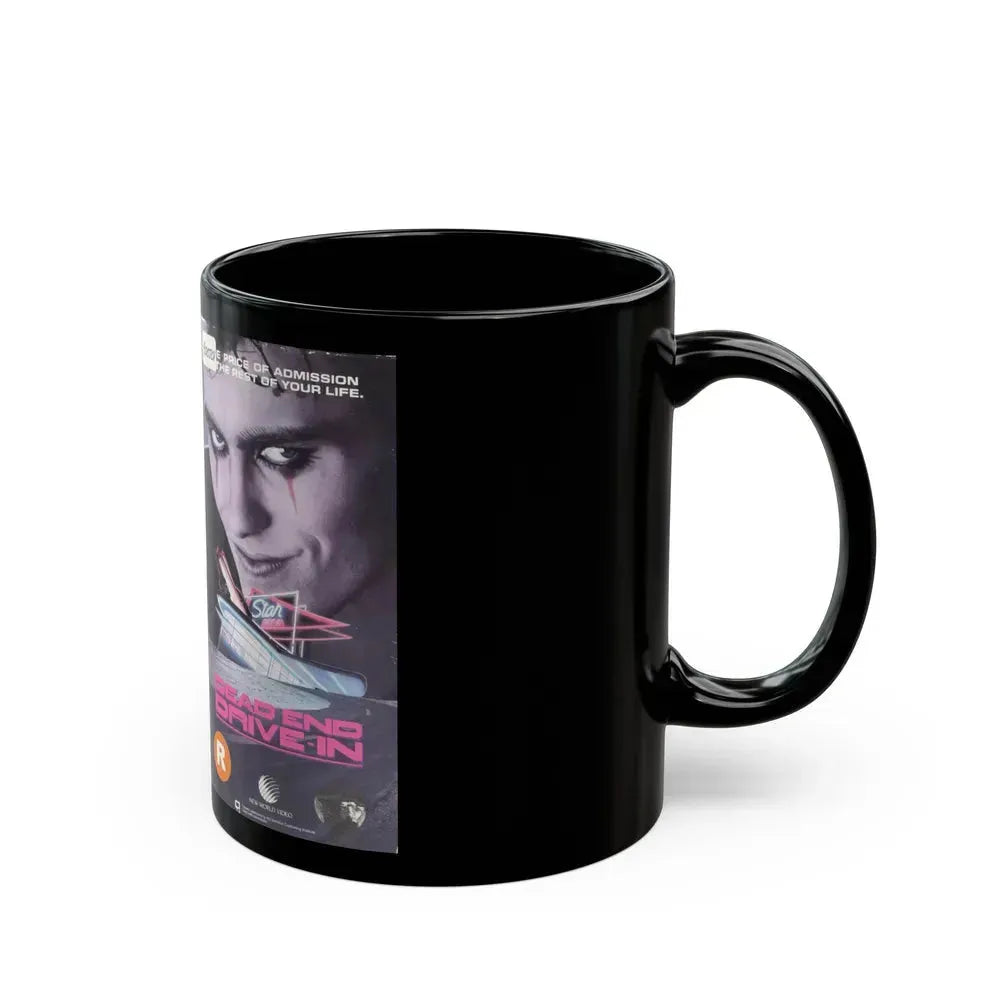 DEAD END DRIVE IN (VHS COVER) - Black Coffee Mug - Go Mug Yourself