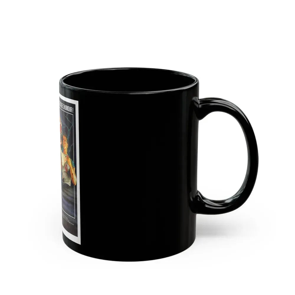 DEAD HEAT (FRENCH) 1988 Movie Poster - Black Coffee Mug - Go Mug Yourself